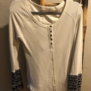 Free People thermal crochet detail